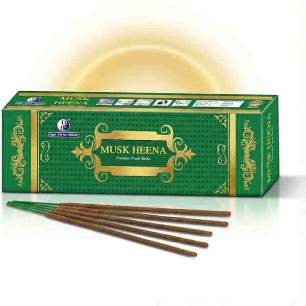 MOKSH HEENA PREMIUM INCENSE STICKS - 35 GM 15058