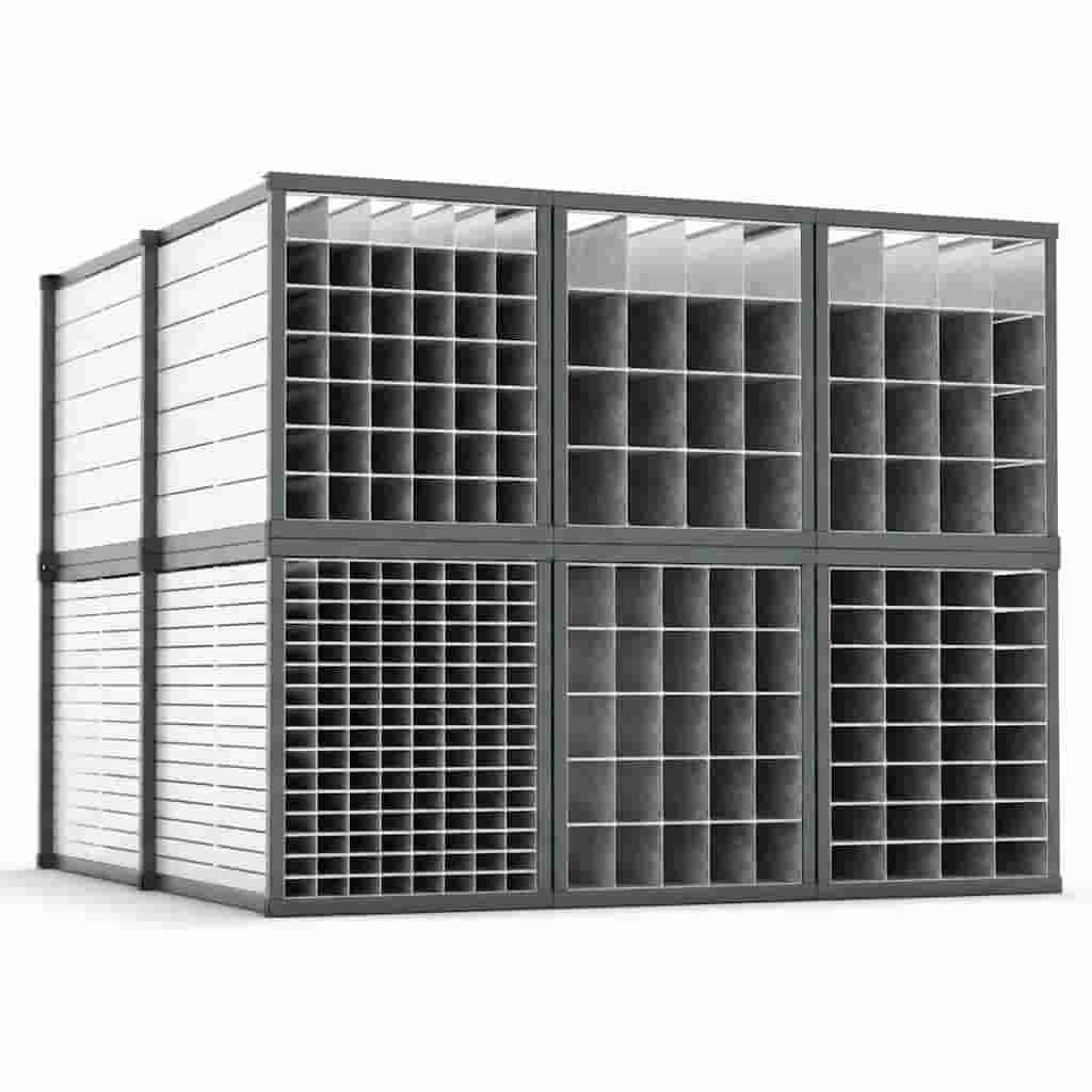 Modular Pigeon Hole Storage Rack Modular Pigeon Hole Storage Rack - Image 1