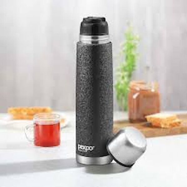 PEXPO FLAMINGO STAINLESS STEEL DOUBLE WALL MATT FINISH-1000ML HOT & COLD BOTTLE PXP 1006 DM 15095