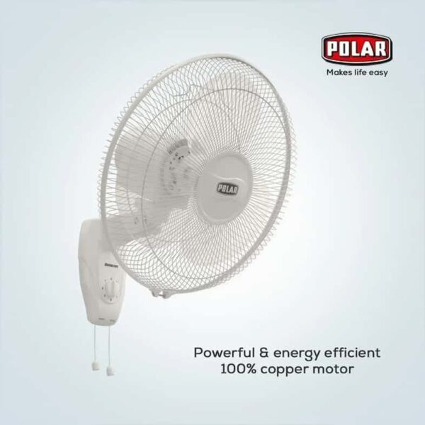 POLAR ANNEXER WHITE WALL FAN 400 MM N. SPEED 15260