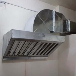 SS Kitchen Chimney Duct